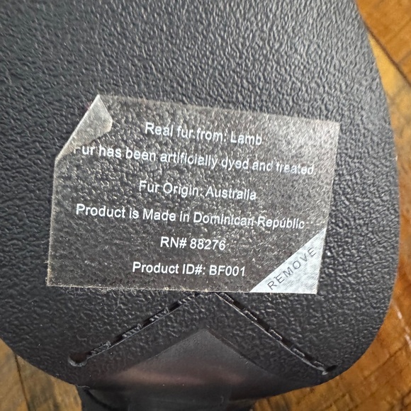 UGG Cobie II black nubuck leather ankle boots with stacked block heel Size 7.5 - Picture 5 of 10